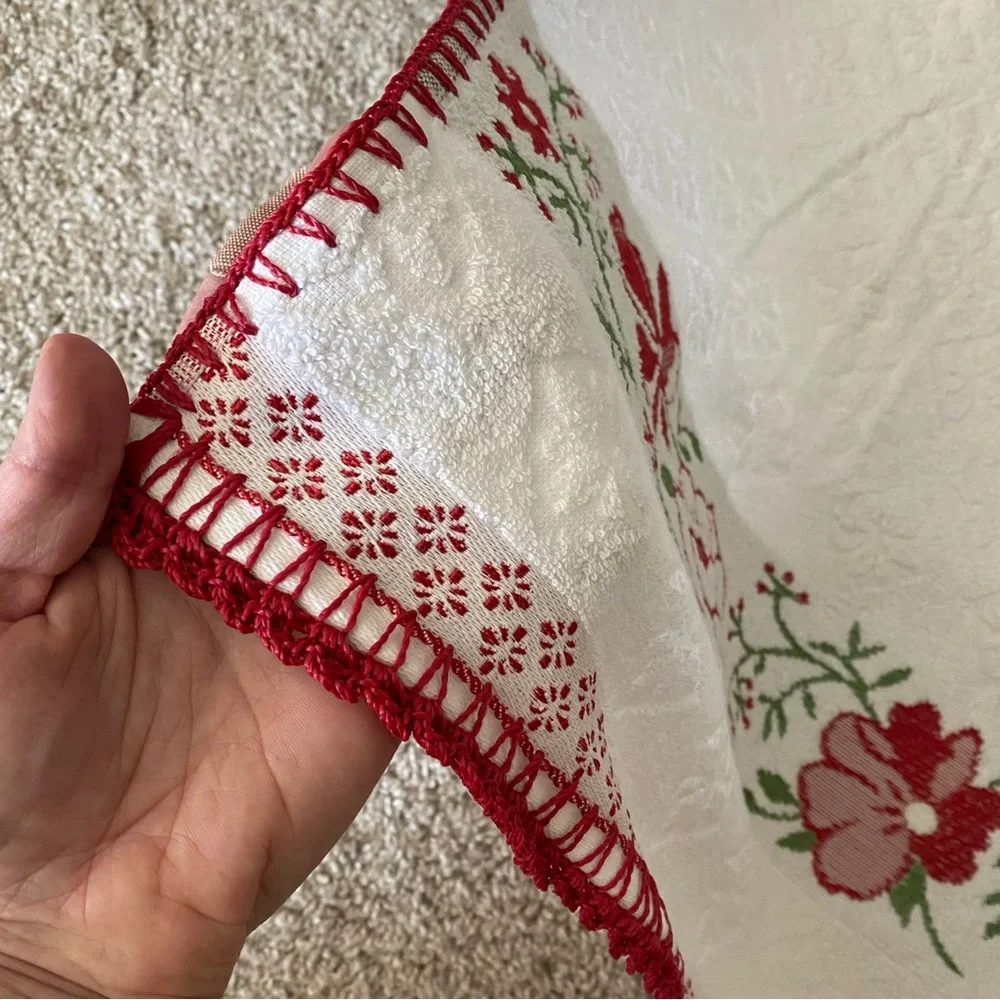 Christmas Bath Towels and Hand Towel Set